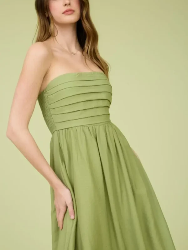 Elisa dress - green