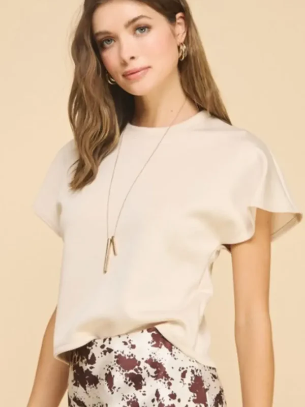 Sofia Top - Ivory