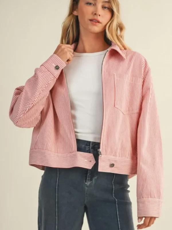 Scarlet Breeze Jackets - Cherry