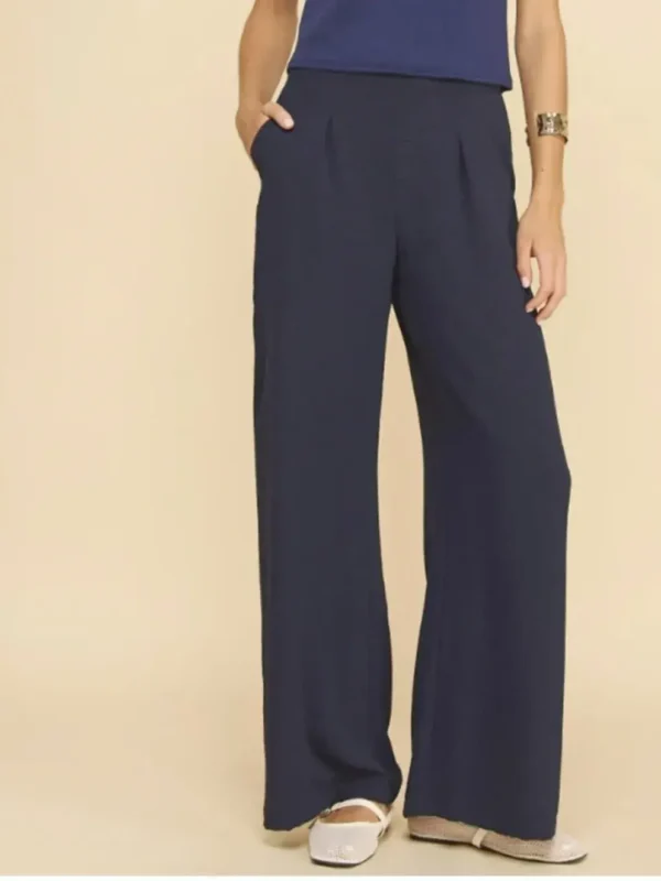 Verona Pants - Navy Blue