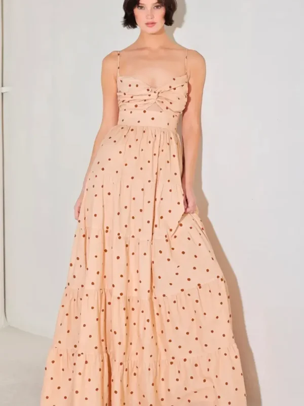 Marbella dress - Light Peach