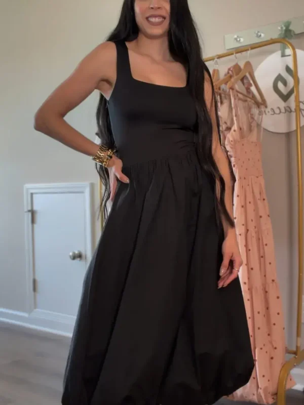 Odessa Bubble Skirt - Black